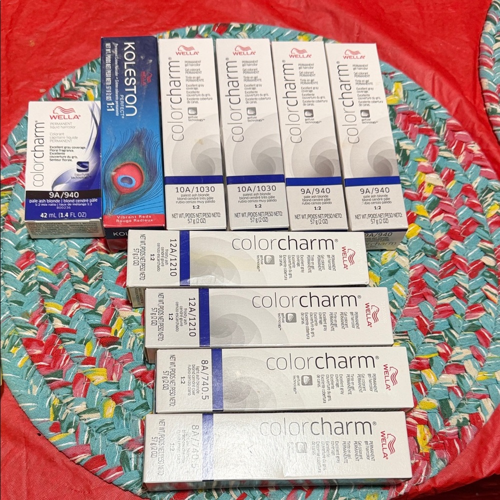 Wella Color Charm and Koleston Hair Dye Set